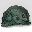 Deep Green Bloodstone Frog