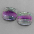 Multicolored Fluorite Pair