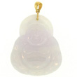 Lavender Buddha Jadeite Pendant