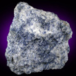 Dumortierite in Quartz