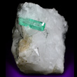 Colombian Emerald in Calcite Matrix