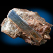 Lustrous Blue Kyanite In Quartz