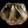 Polished Rutilated Quartz Slice