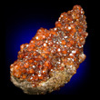 Dense Spessartite Garnets Crystals