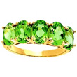 Peridot Ring in Gold