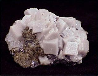 White Calcite Rhombs
