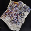 Iridescent Chalcopyrite on Dolomite