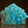 Chrysocolla With Chalcedony Coating