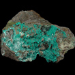 Dioptase Microcrystal Crust