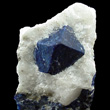 Lazurite Octahedral Crystal