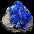 Linarite with Galena