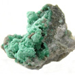 Metavariscite Crystals on Matrix