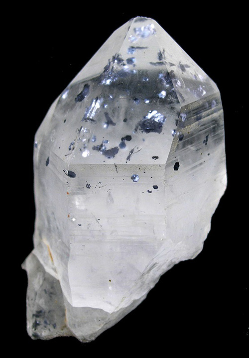 Molybdenite Inclusions in Quartz
