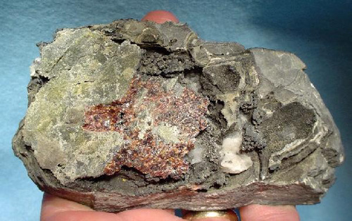Safflorite with Dyscrasite