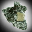 Shiny Chlorite Matrix with Apatite