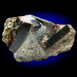 Brown Single Staurolite in Schist