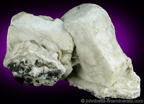 Ulexite pseudomorphs after Borax